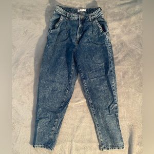 Garage 80s style mom jeans. Size 3.